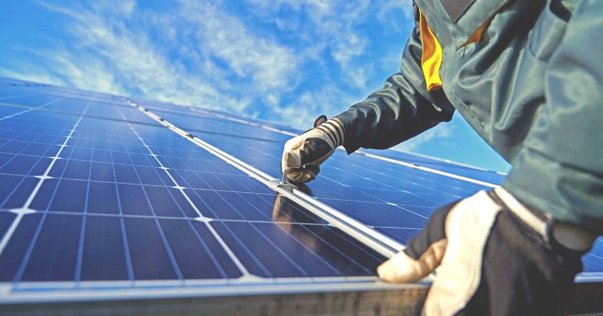 Commercial solar installation by Saguaro Solar in Tucson